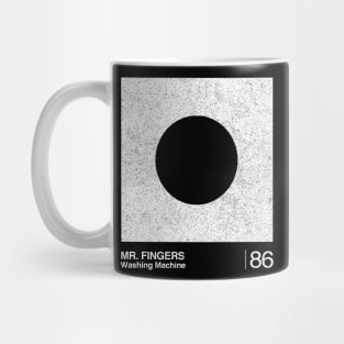 Washing Machine / Minimalist Graphic Artwork Design Mug